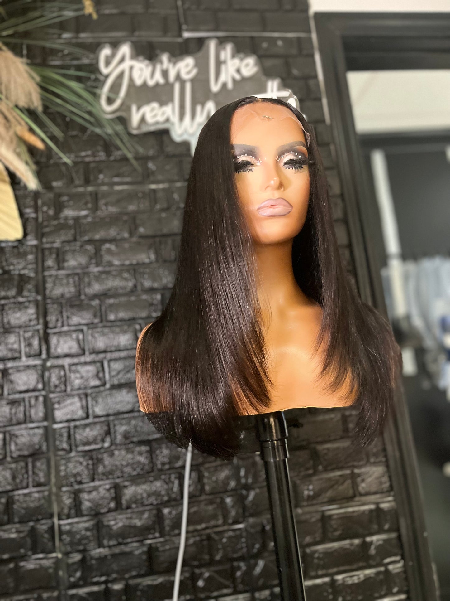 Virgin 13*4 Straight Wig