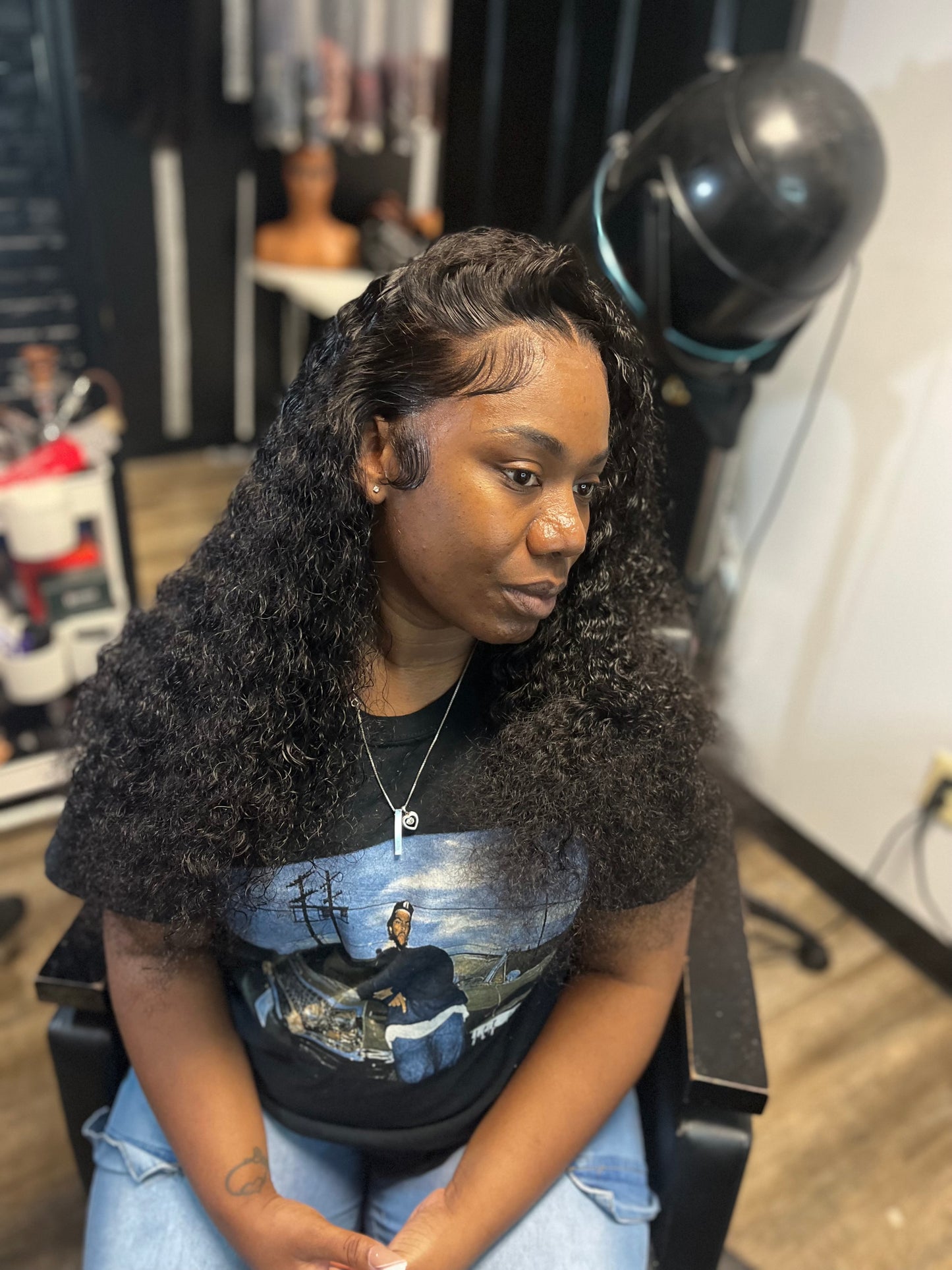 Virgin 13*4 Deep Wave Wig