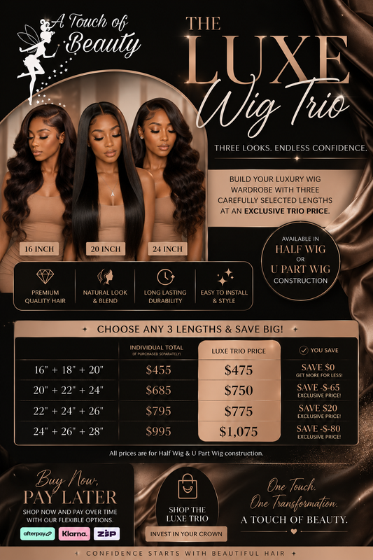 LUXE WIG TRIOS